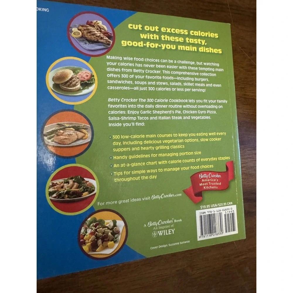 Betty Crocker The 300 Calorie Cookbook 300 Tasty Meals Trade Paperback